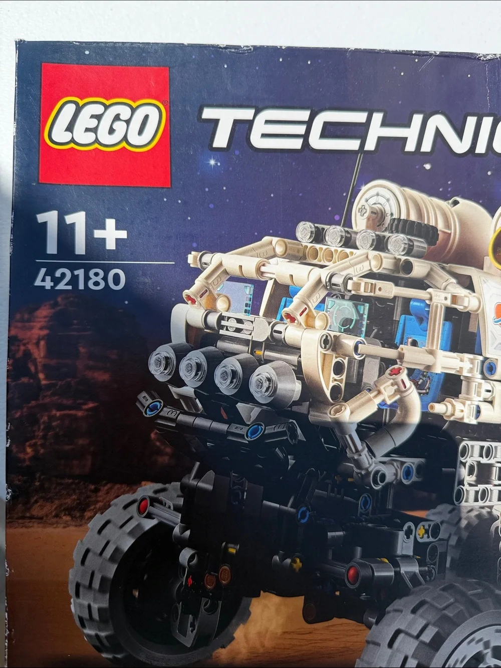 Lego Technic Mars Crew Exploration Rover in Orange, Black and White